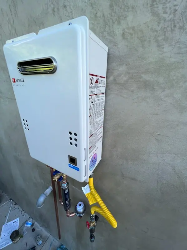 Tankless water heater installation for Northern Cambria homes